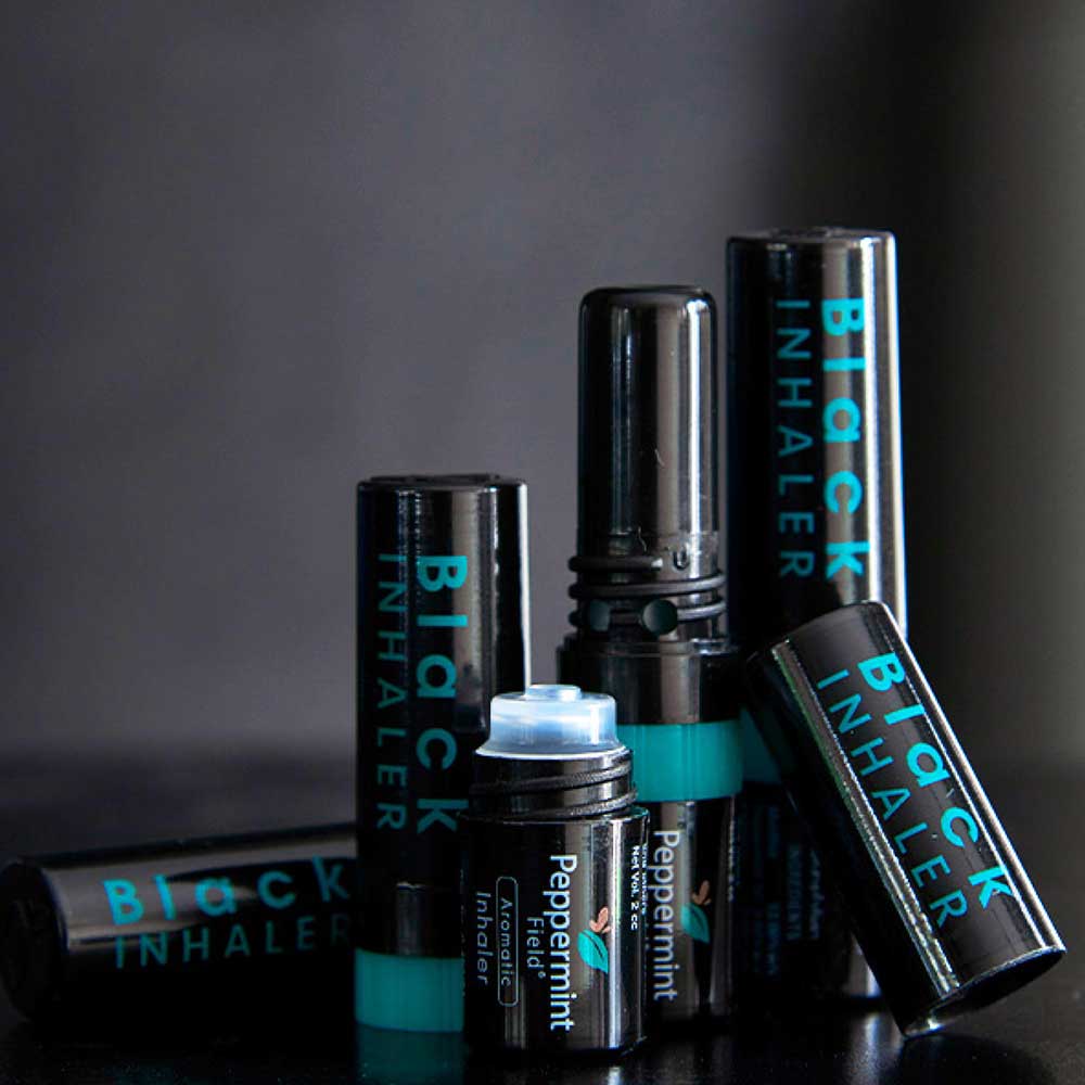 (Black) 01 PEPPERMINT FIELD BLACK INHALER