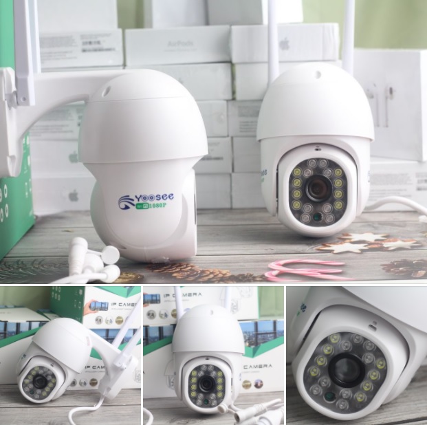 [HCM]CAMERA IP WIFI YOOSEE PTZ MINI 16/36 LED HD1080 - CHỐNG NƯỚC XOAY 360 ĐỘ - QUAY ĐÊM CÓ MÀU