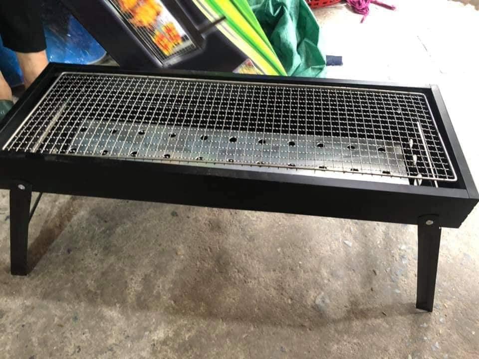 Bếp Nướng Than Hoa Dài Hình Chữ Nhật