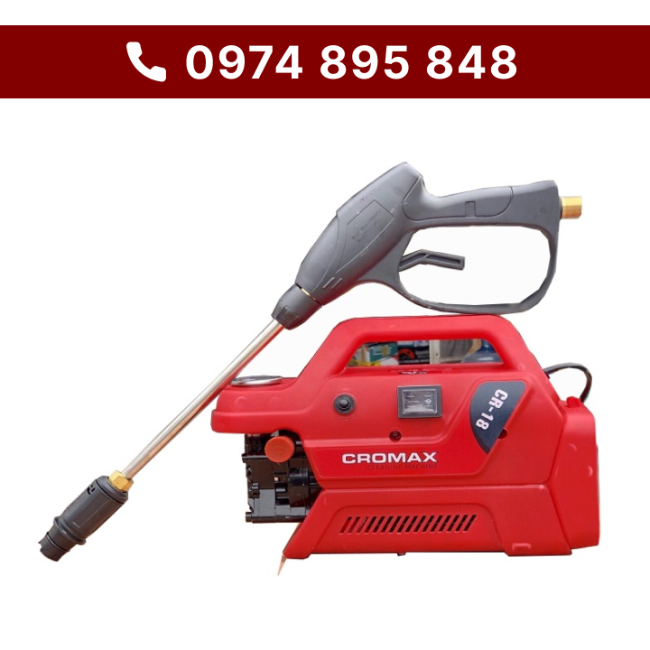 Máy Rửa Xe 1800W Cromax CR-18