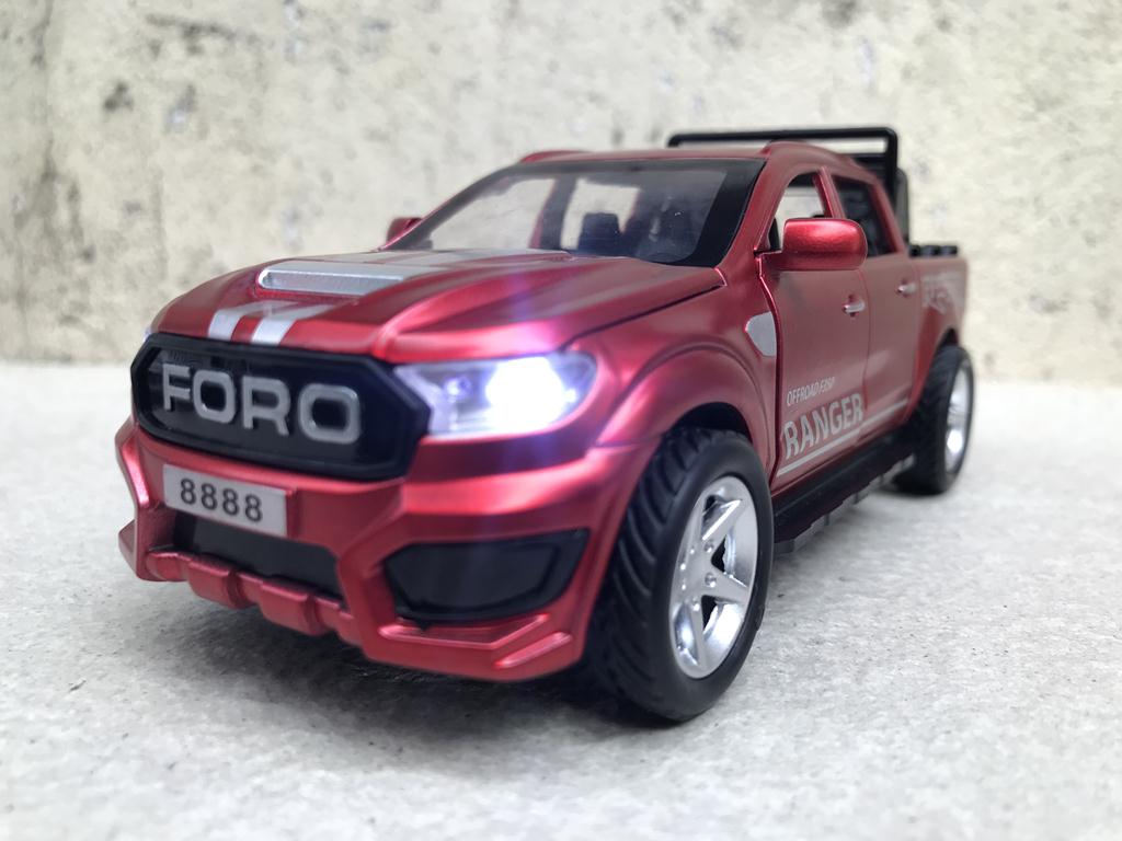 Mô hình xe PICKUP FORD Ranger Raptor 2021 1:32