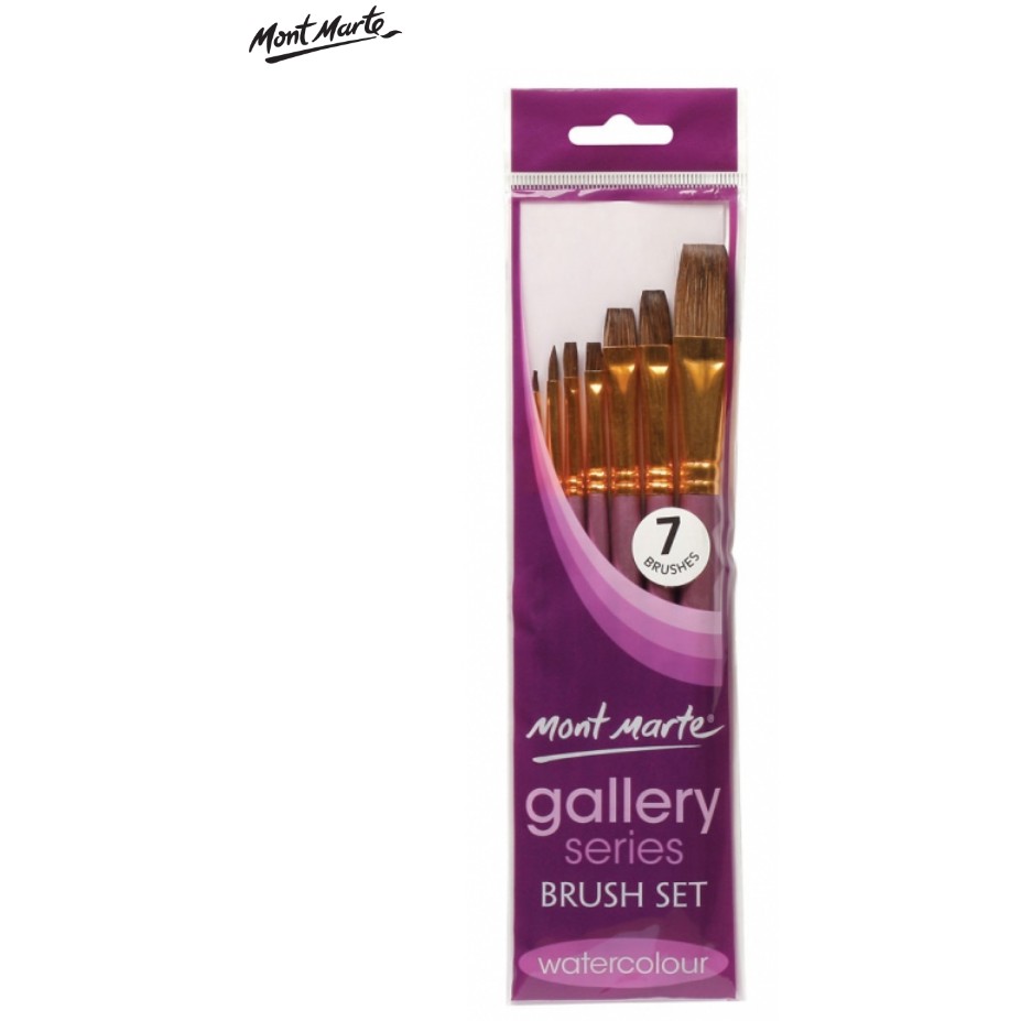 Bộ Cọ Vẽ Mont Marte Gallery Series BMHS0026 (Watercolor)