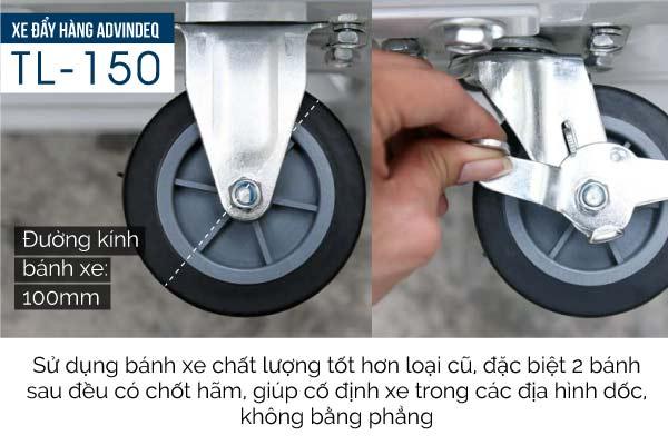 Xe đẩy hàng ADVINDEQ TL-300 (Tải trọng 300kg - 350kg)