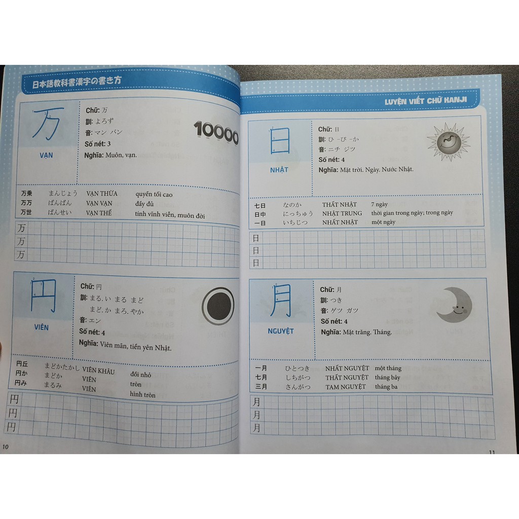 Sách Tiếng Nhật - Luyện Viết Chữ Kanji