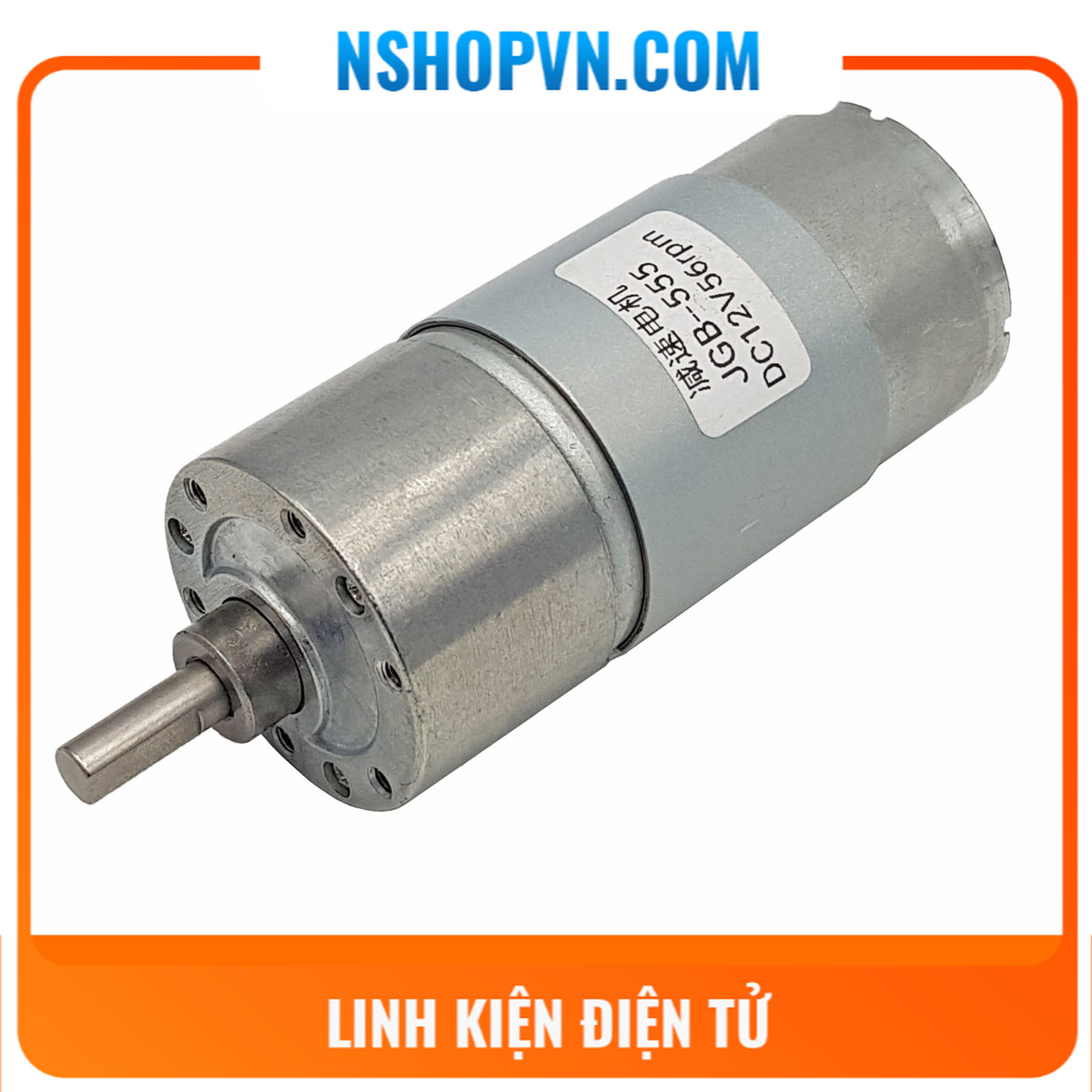 Động cơ giảm tốc 12v jgb37-520 66rpm / jgb37-555 56rpm