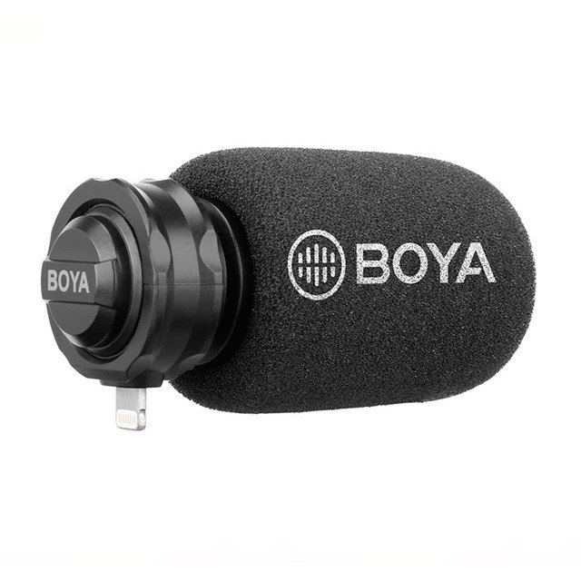 Micro thu âm cổng lightning cho Iphone | Boya BY-DM200