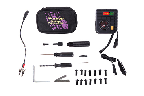 Bộ bơm vá xe không ruột Stop&go