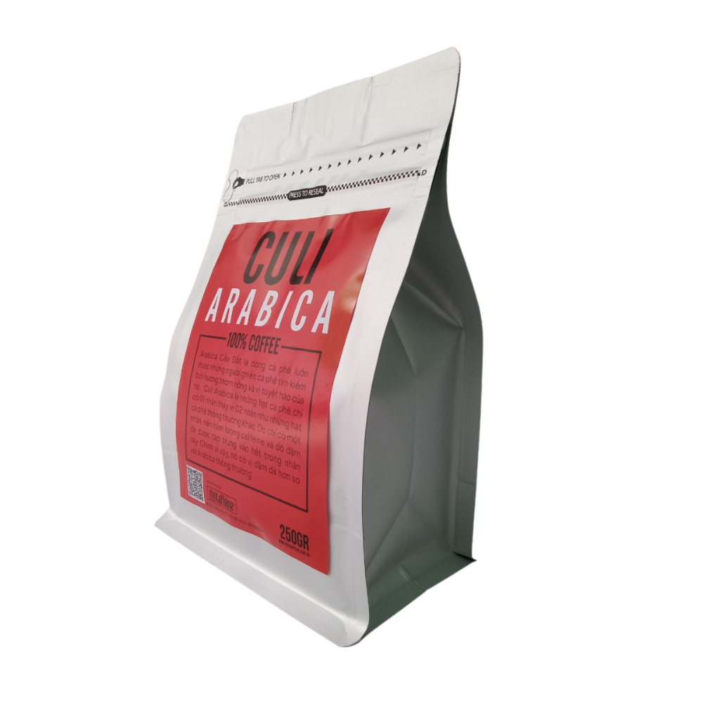 Cà phê Culi Arabica Cầu Đất 250gr - The Kaffeine Coffee