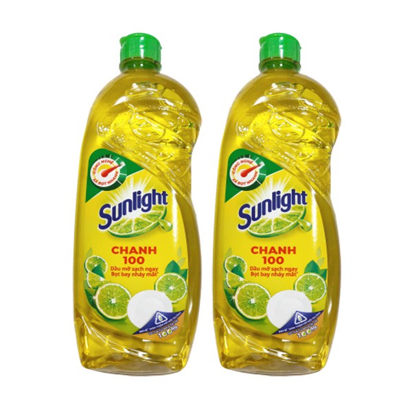 Nước Rửa Chén Sunlight Chanh Dạng Chai (400G)