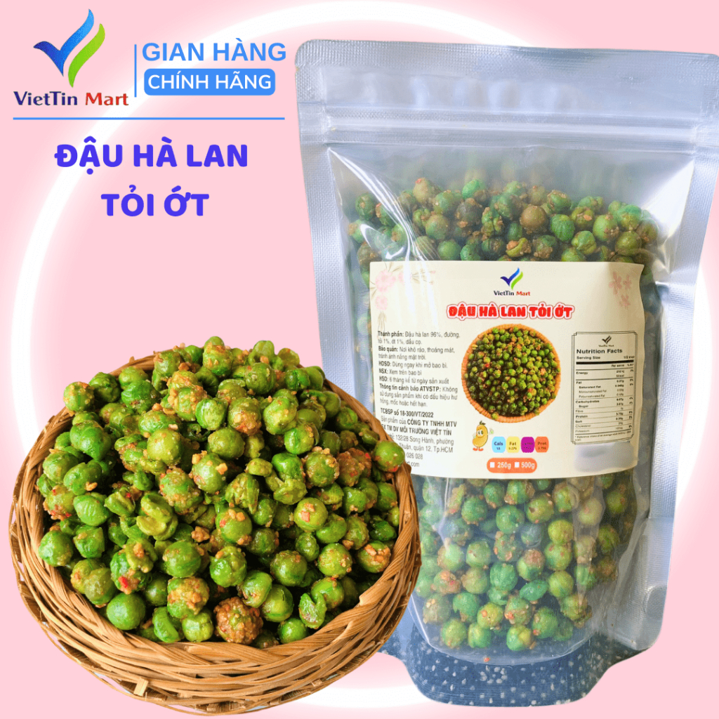 Đậu hà lan rang tỏi ớt - Viettin Mart
