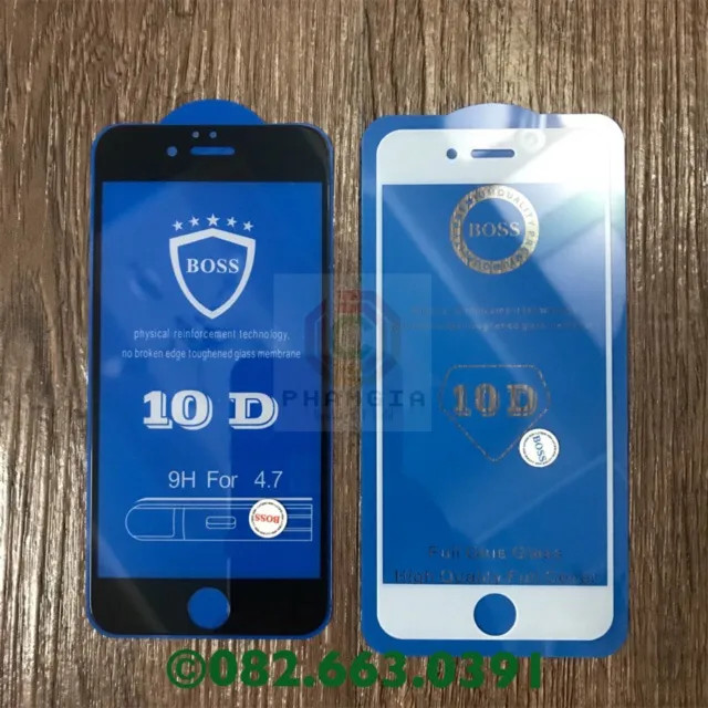 Kính cường lực full và cường lực dẻo iphone 6/6plus/6s/6splus loại trong suốt siêu bền
