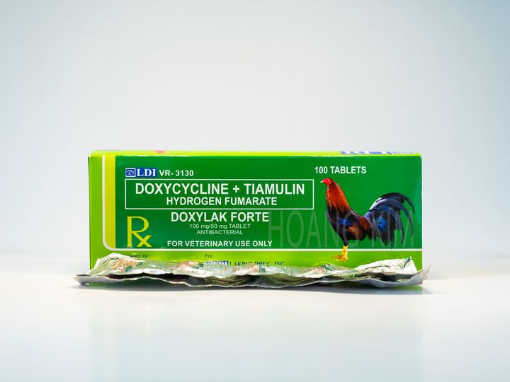 Doxylak Forte dành cho gà đá, khò khè, sổ mũi, hô hấp