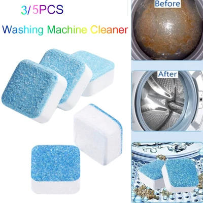 BT69S 3/5/20PCS Useful Descaler Deep Concentrate Household Washer Cleaner Washing Machine Effervescent Tablet Detergent Cleaning Tablets
