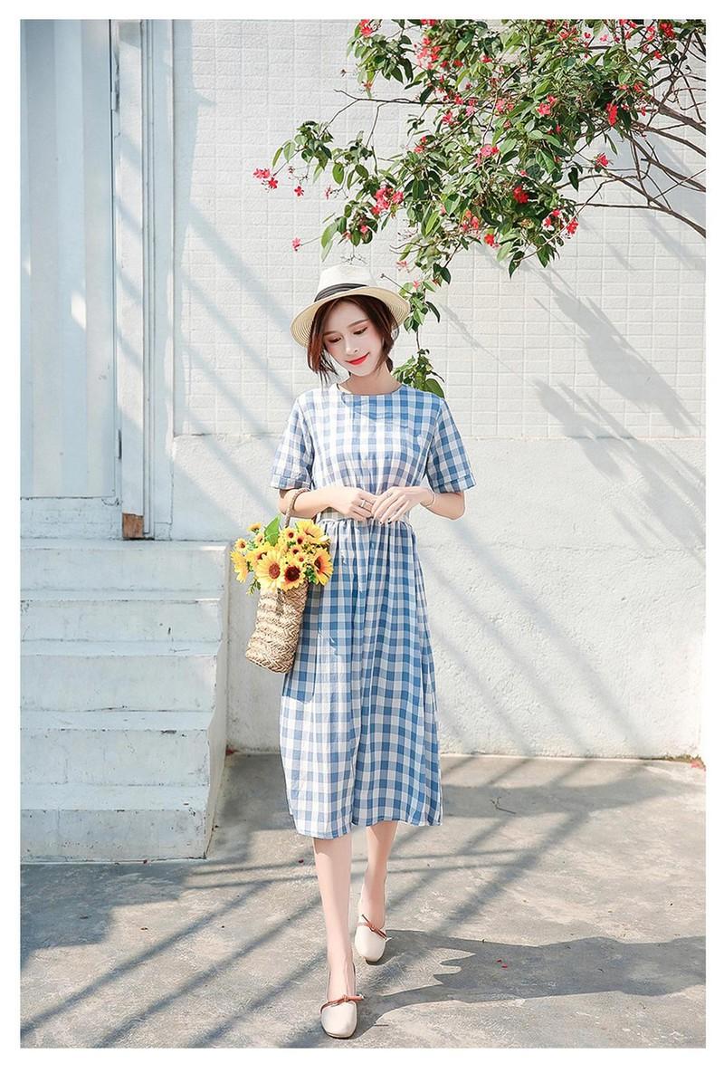 [HCM]Đâm maxi kẻ Sọc xinh xắn