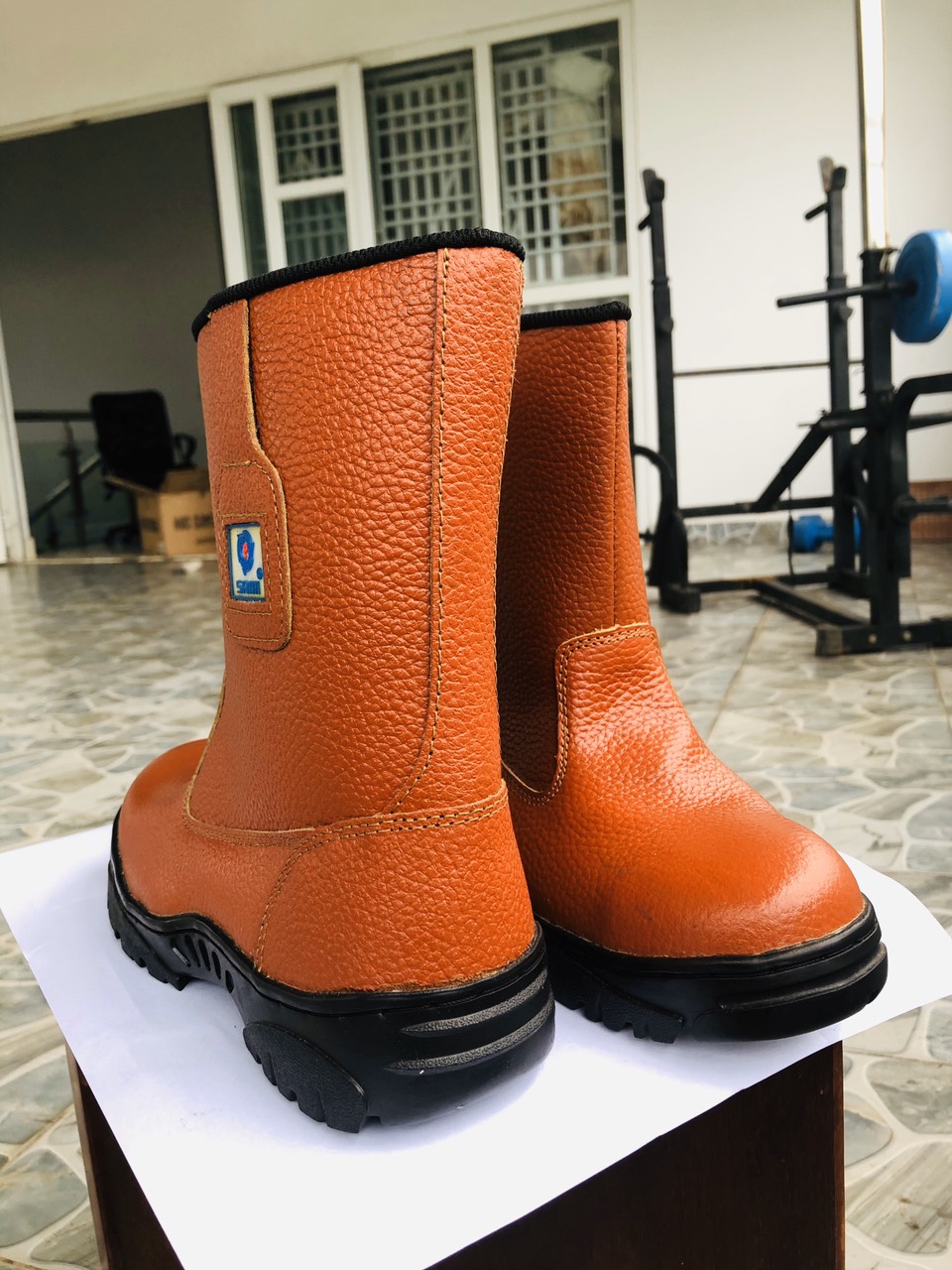 Ủng bảo hộ mũi đế thép Sami