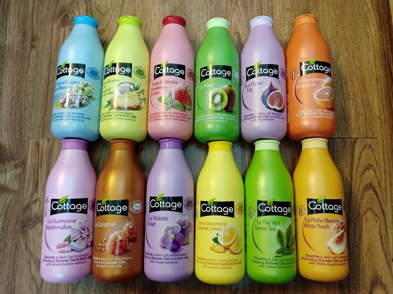 Sữa tắm Cottage 750ml Nhập khẩu Pháp