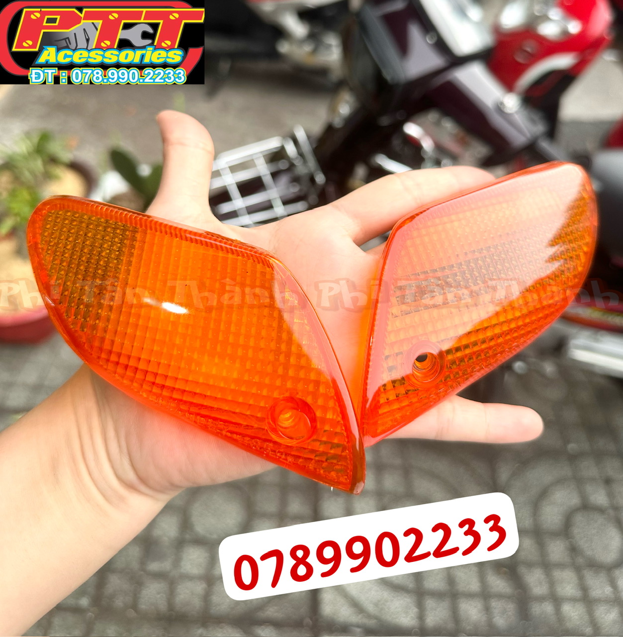 Chụp xi nhan trước xe spacy 125