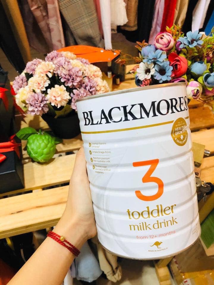 sữa blackmores hàng ÚC số 1-2-3 lon 800g