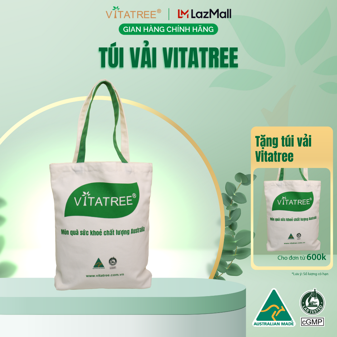 Túi Vải Vitatree đa năng A4