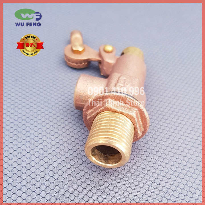 Van Phao Cơ Đồng Ngắt Nước Tự Động WUFENG WF331 Phi 21mm Phi 27mm Phi 34mm