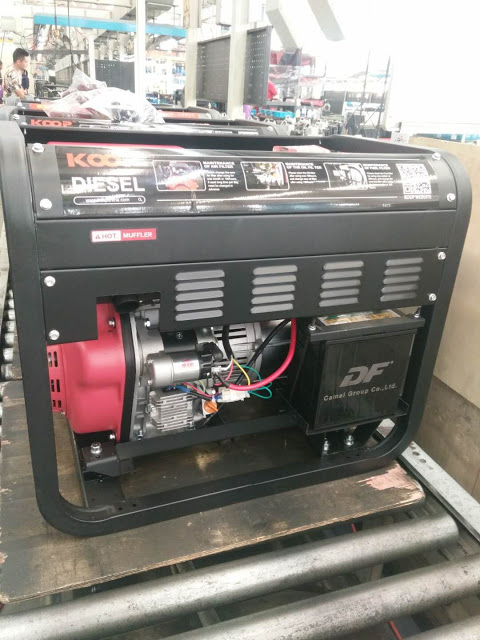 Máy Phát Điện Chạy Dầu 5Kw Koop-KDF7500XE