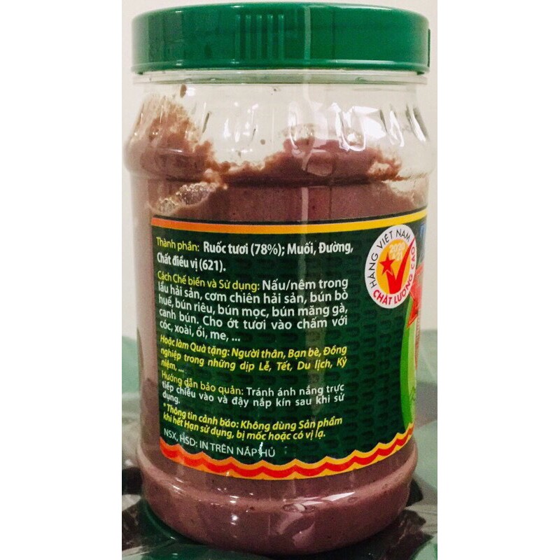Mắm ruốc Trí Hải/Mắm ruốc Huế Bà Duệ hũ (393-400g)