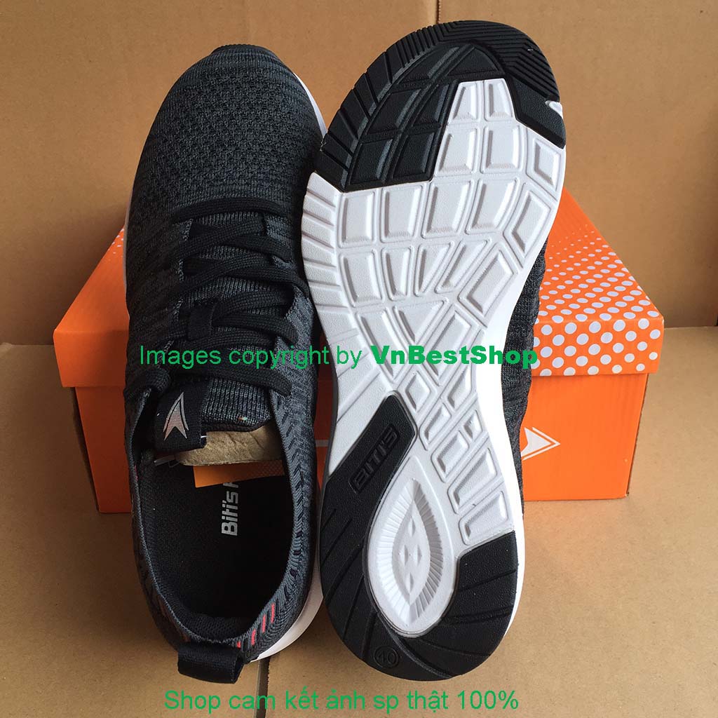 Giày Thể Thao Nam & Nữ Bitis Hunter Core DSMH02700DEN/DSWH02700DEN (Đen)