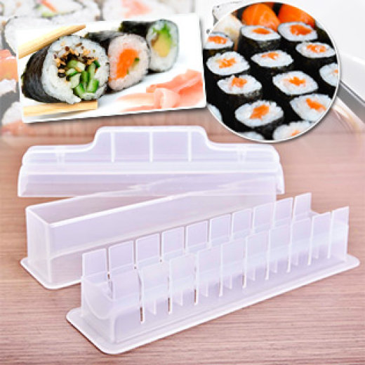 Khuôn , dụng cụ làm sushi cơm cuộn tiện lợi
