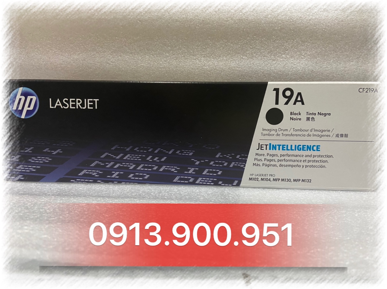 Mực in laser hp 19a - hàng chính hãng - dùng cho máy hp m102 m130