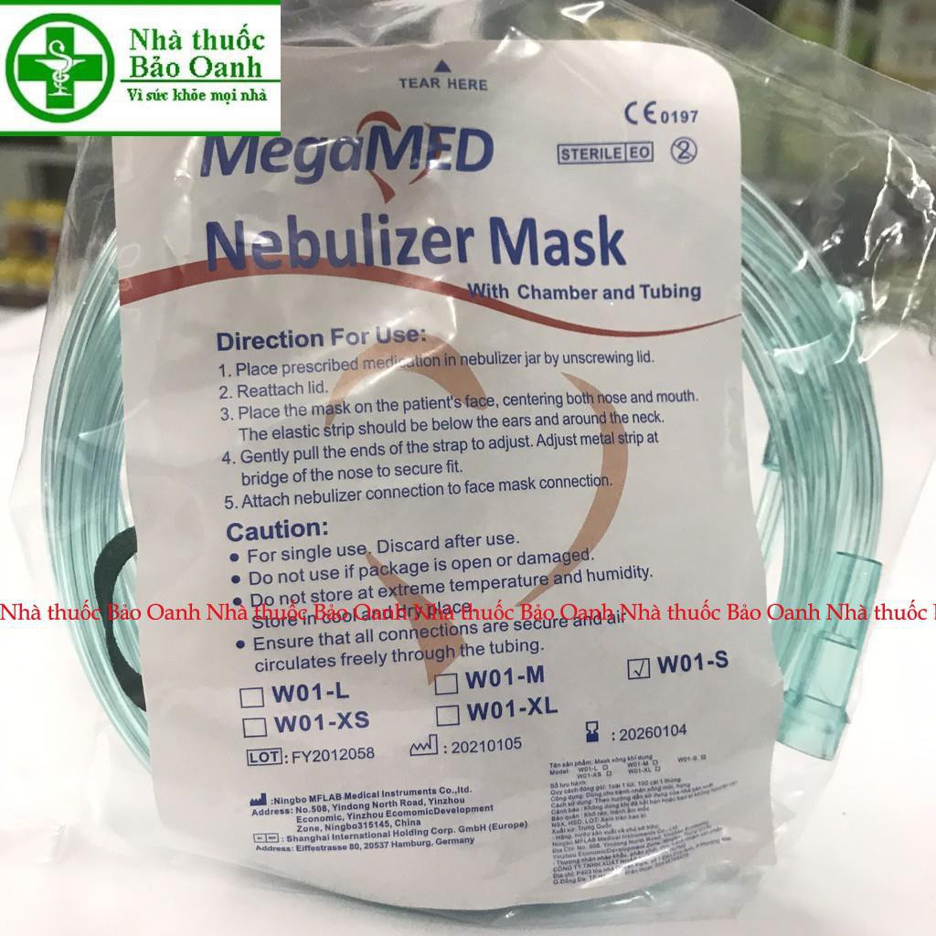Mặt nạ máy xông khí rung