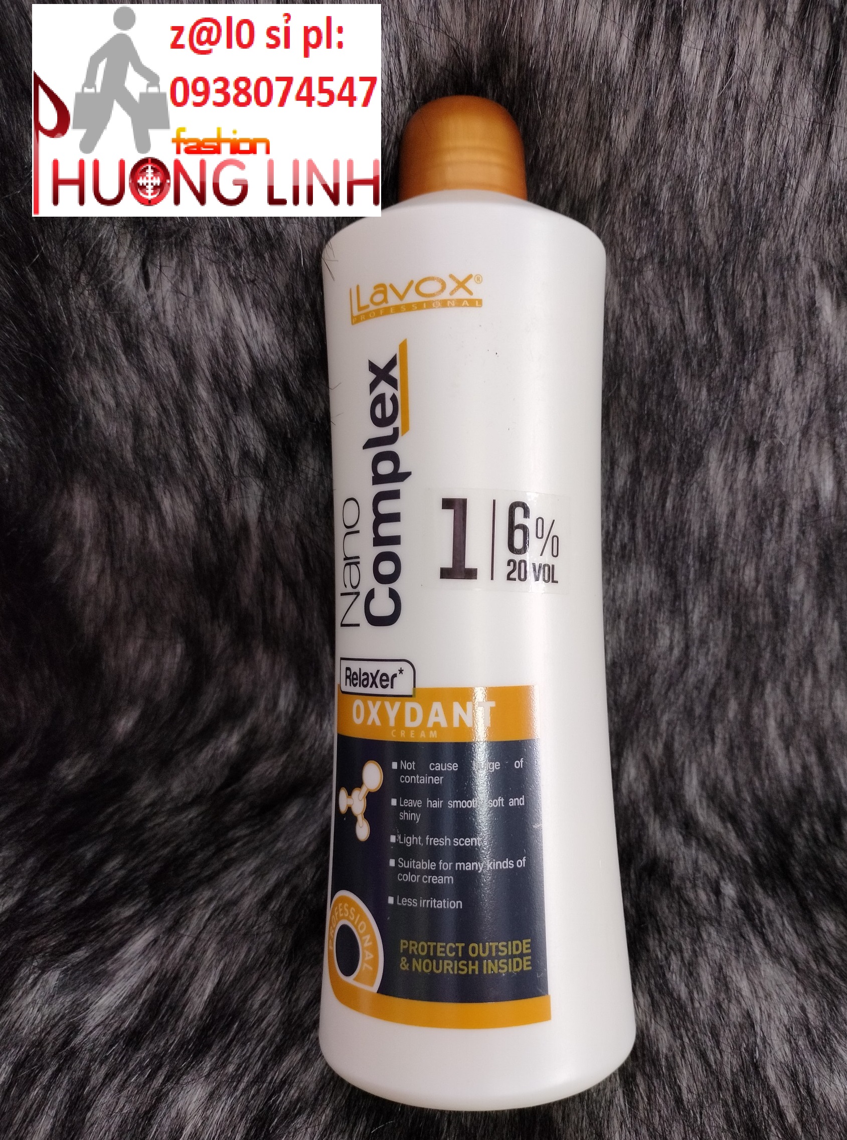 Oxy trợ nhuộm Lavox Nano Complex 1000ml