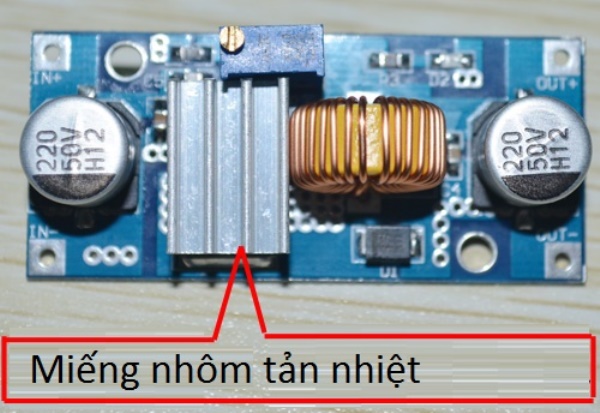 DC booster 38V 5A (chỉnh lưu / chỉnh điện áp / điều tốc)