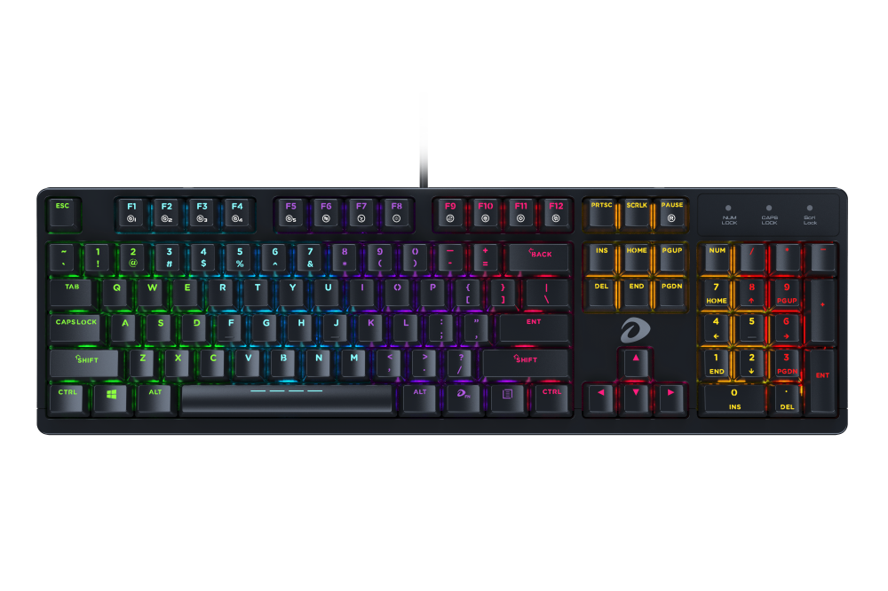 Bàn phím cơ Gaming DAREU EK1280s 104KEY (MULTI LED)