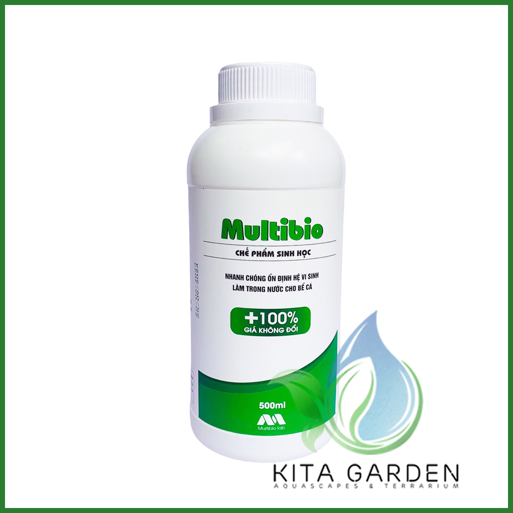 Vi sinh nước Multibio giúp trong nước bể cá