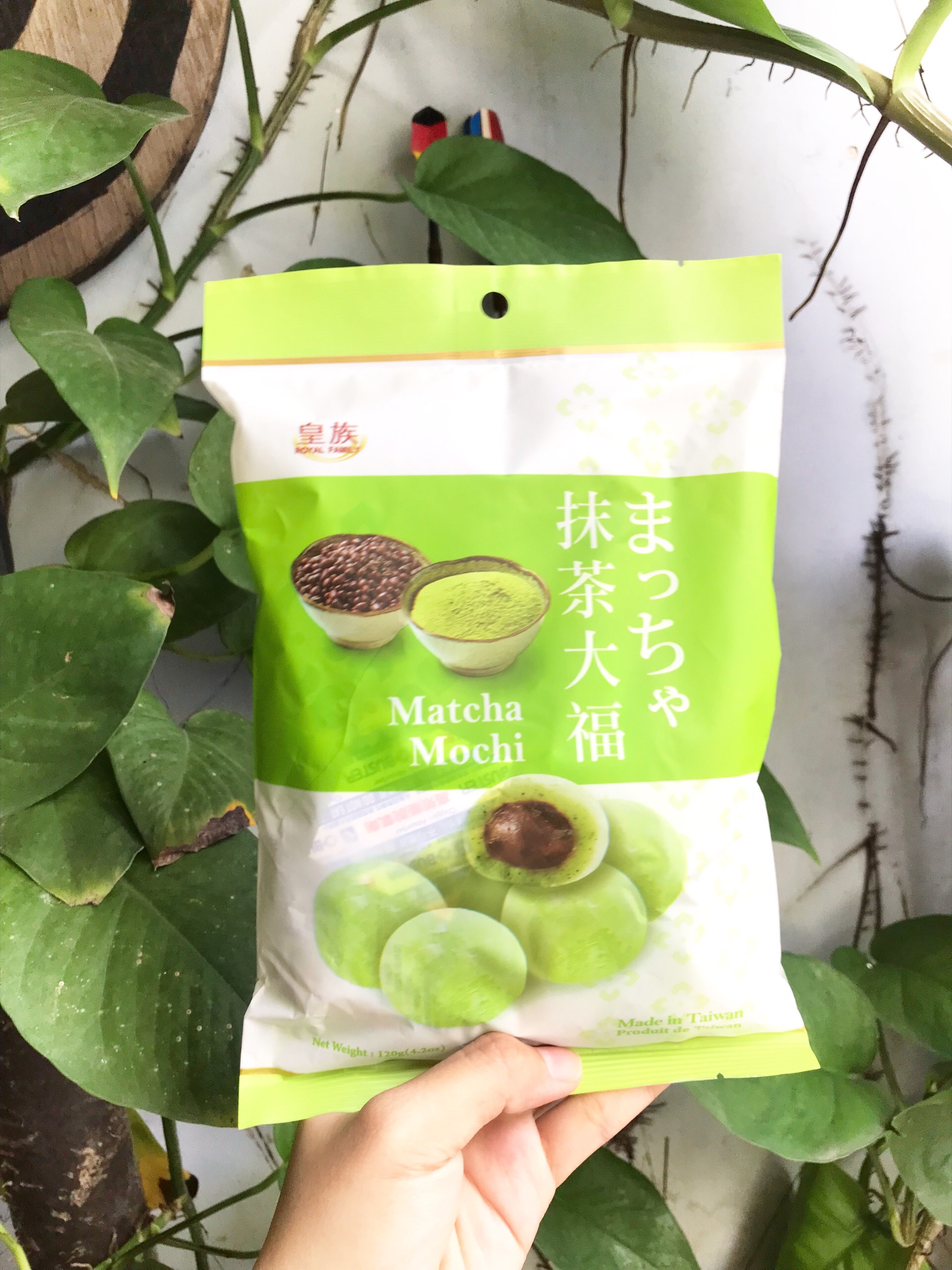 [Date 11/2026]Bánh Mochi Trà Xanh - Matcha Mochi (Gói 120g)