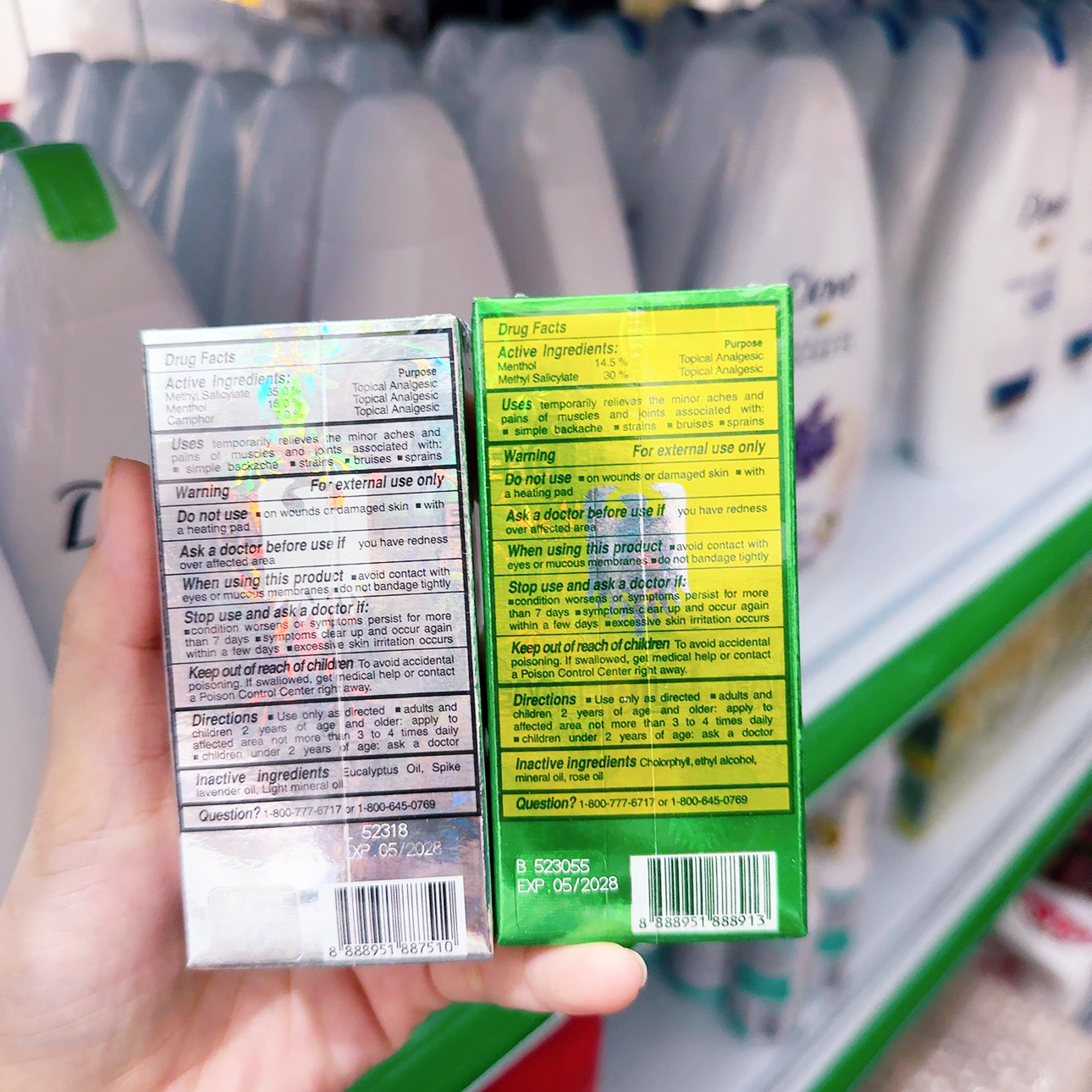 Dầu gió Trắng hiệu Con Ó Eagle Brand nhập USA