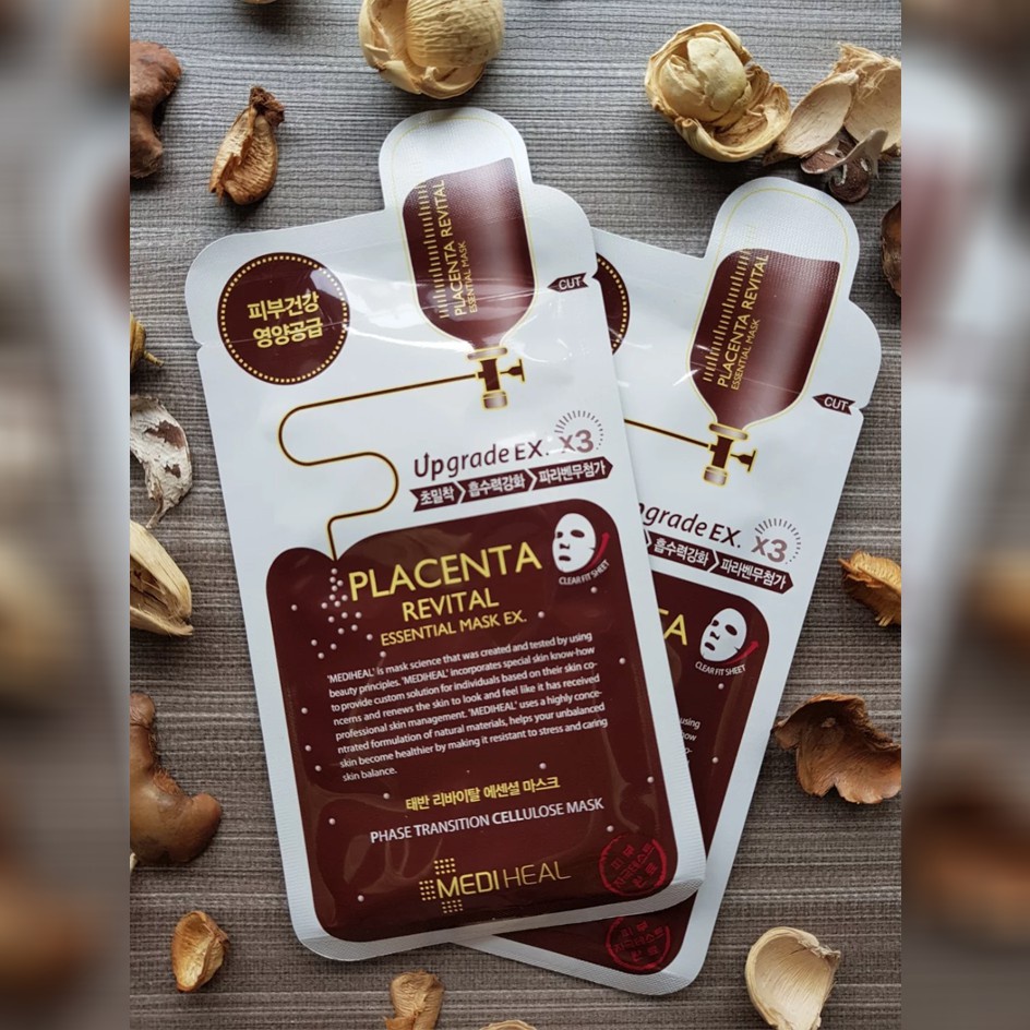 Placenta Revital Essential Mask EX - Placenta Revital Essential Mask EX