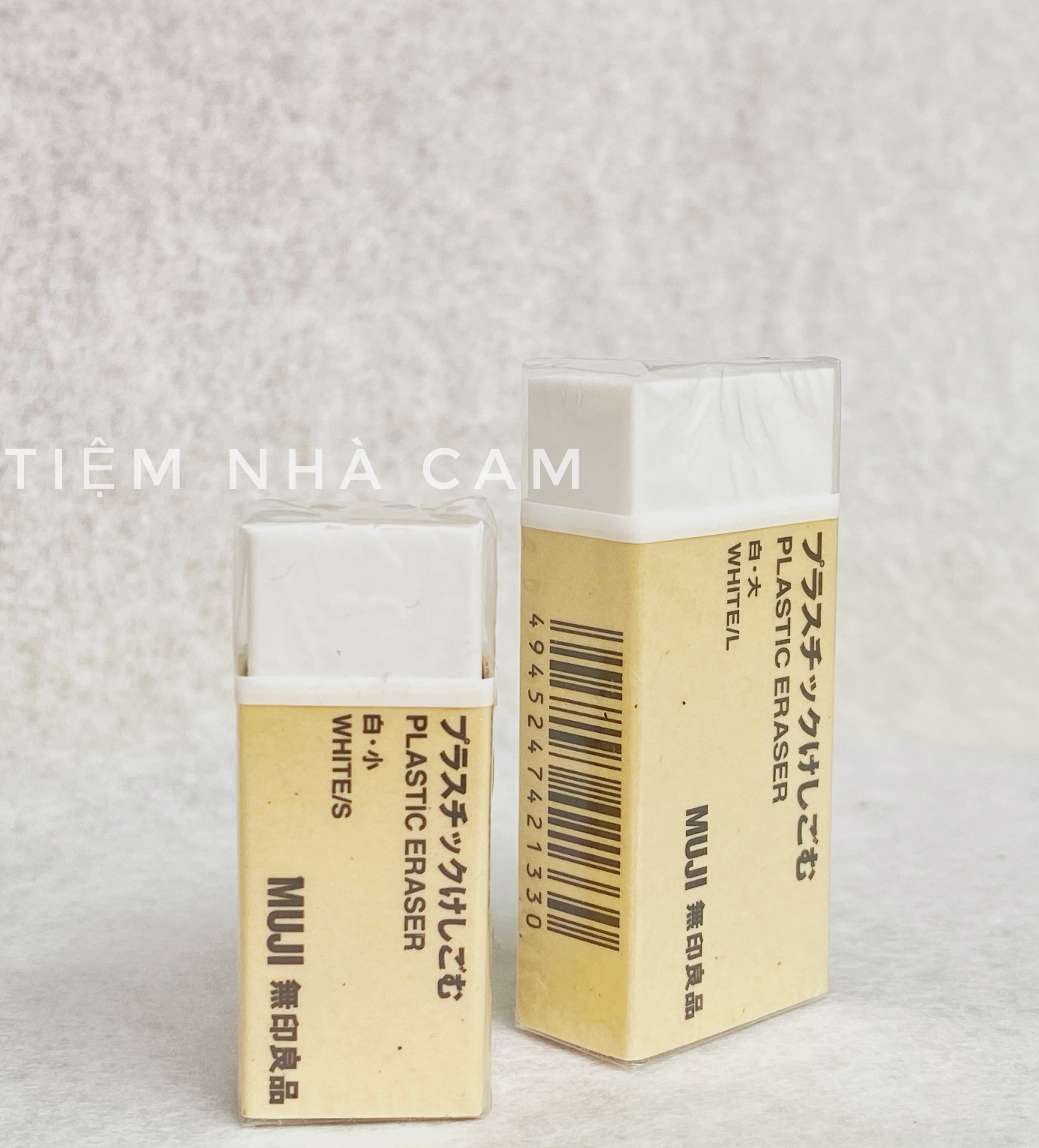 GÔM TẨY PLASTIC CHUẨN MUJI NHẬT BẢN