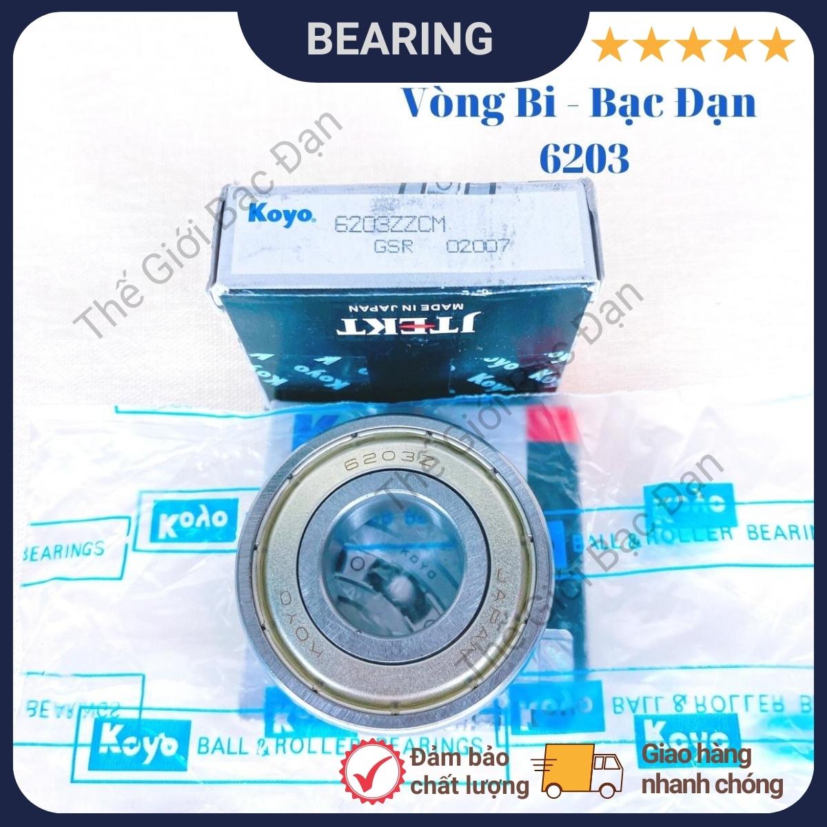 Vòng bi bạc đạn 6202 ZZCM KOYO -Thế Giới Bạc Đạn