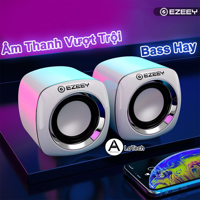 Loa vi tính mini để bàn cao cấp bass ấm - thiết kế sang trọng loa máy tính mini lmt02