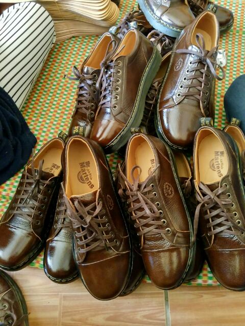 Giày Nam Giày Da Dr Martens Da Bò Cao Cấp