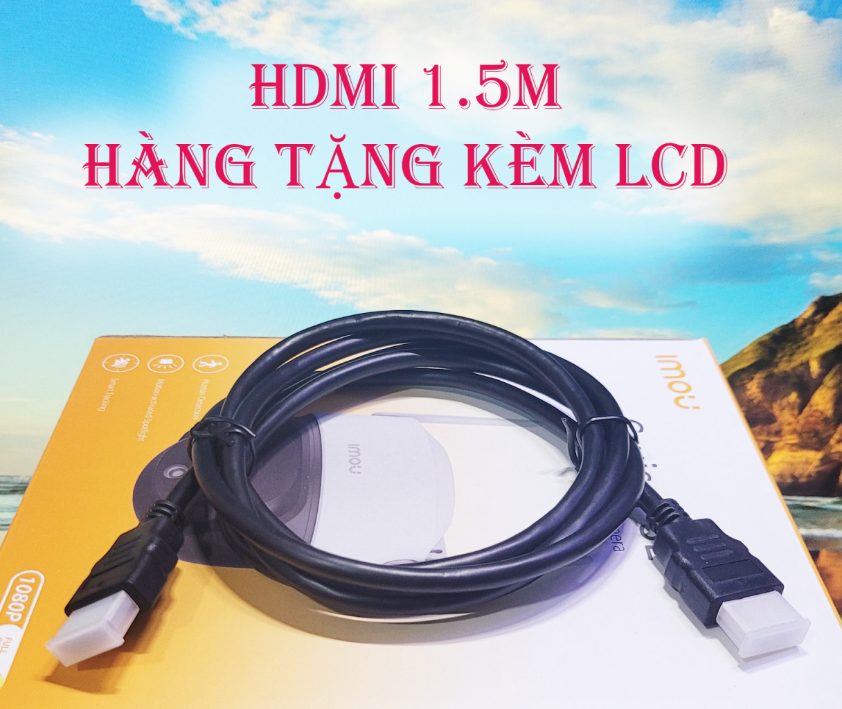 (MỚI) DÂY CÁP HDMI 1.5M HÀNG TẶNG KÈM LCD