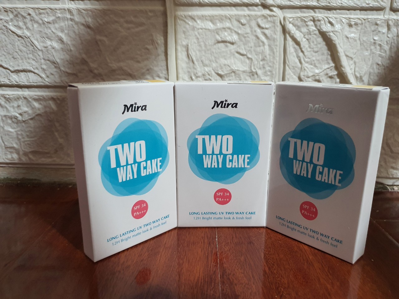 Phấn nén trang điểm siêu mịn Mira Two Way Cake 12g