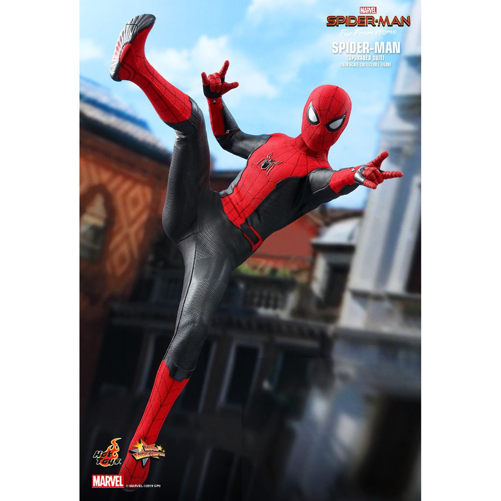 [HCM][Order báo giá] Mô hình chính hãng Hottoys MMS542: Spiderman (Upgrade suit)