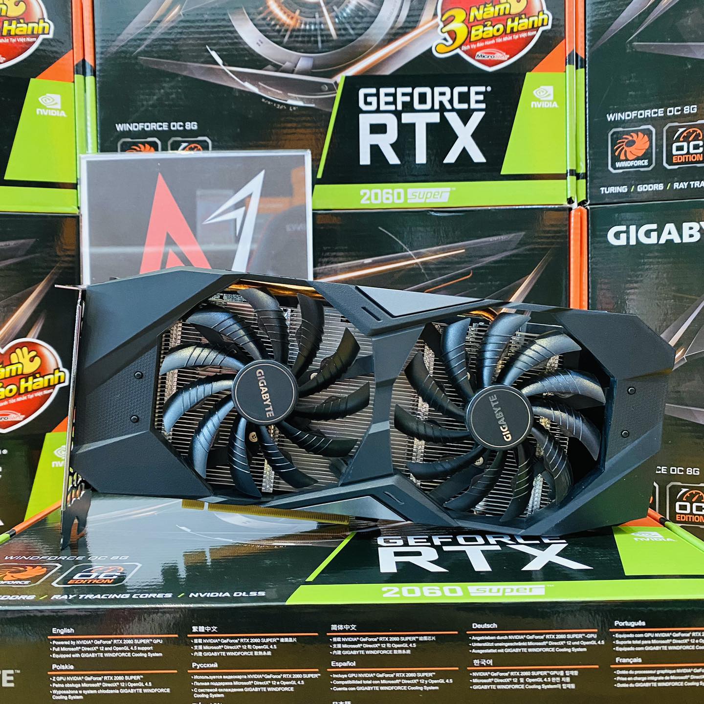 Vga card màn hình  Gigabyte RTX 2060 Super 8GB Windforce OC 2 Fan (2nd)