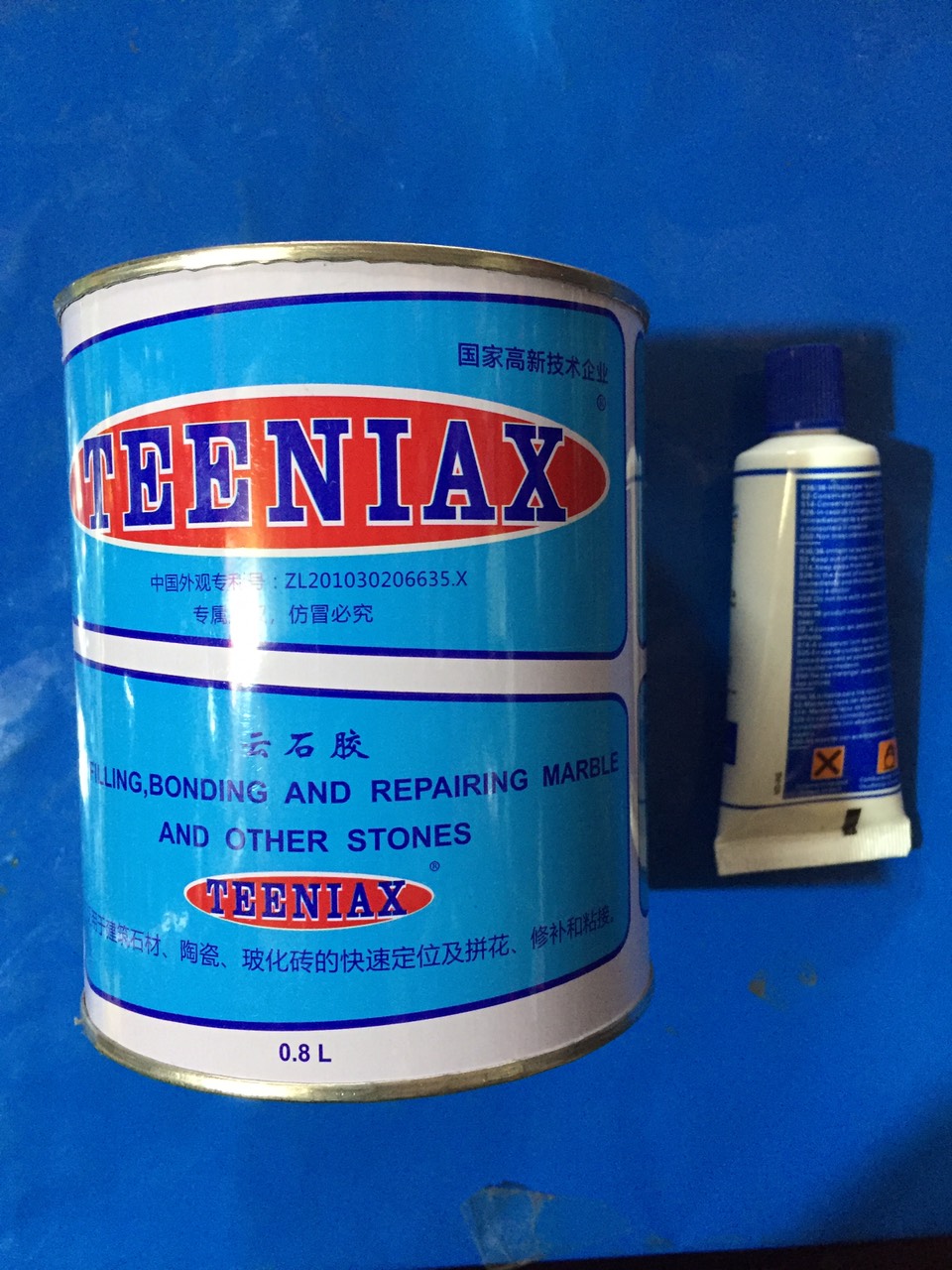 Keo gắn đá tự nhiên TEENIAX. 2 thành phần, keo gắn đá, keo dán đá granite, keo ốp lát, keo dính đá, hàng L1 giá tốt