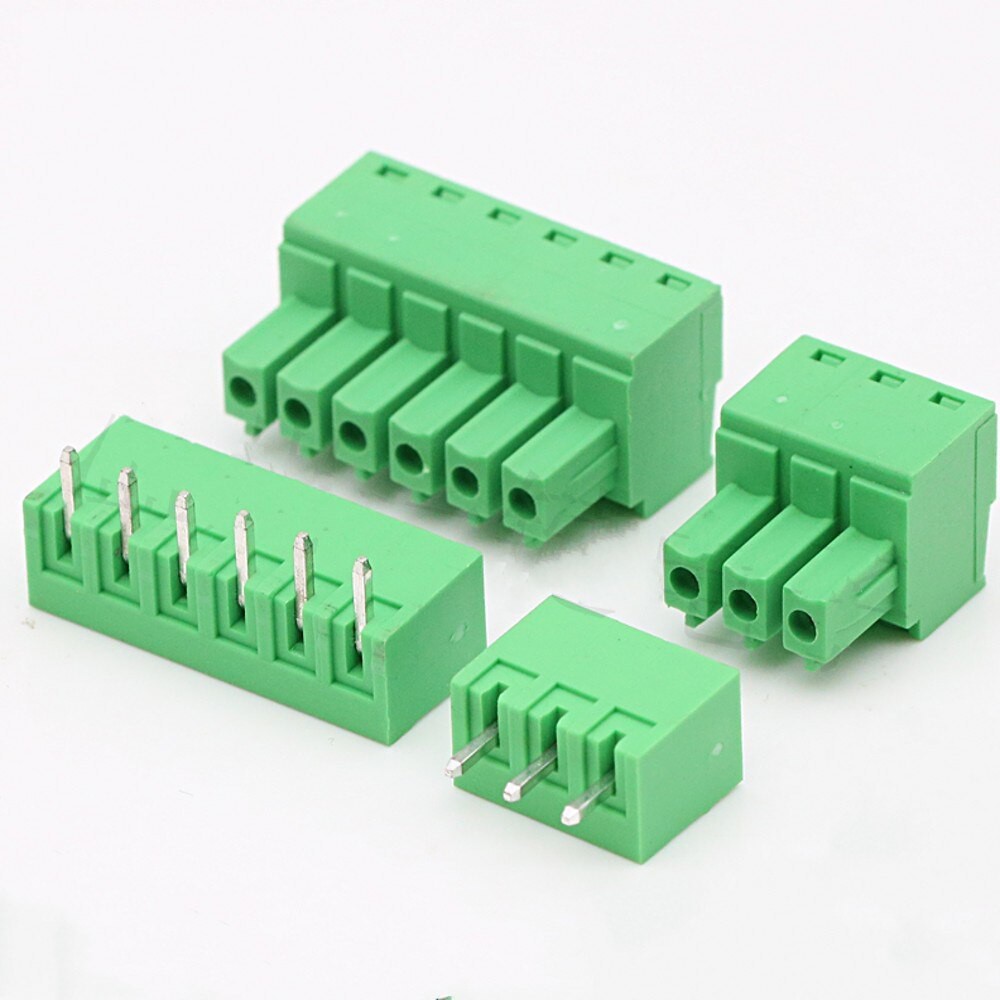 Cầu Đấu 15EDG3.81 2P-4P (Xanh Cong - Xanh Thẳng)