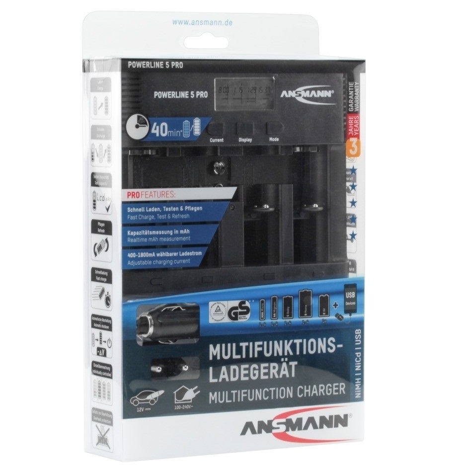Bộ sạc pin POWERLINE 5 PRO