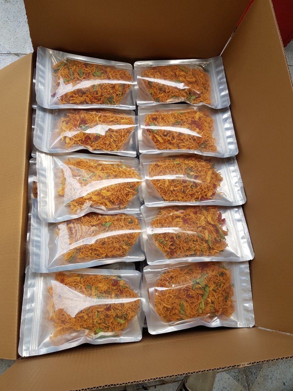 [HCM]Khô gà lá chanh 1kg