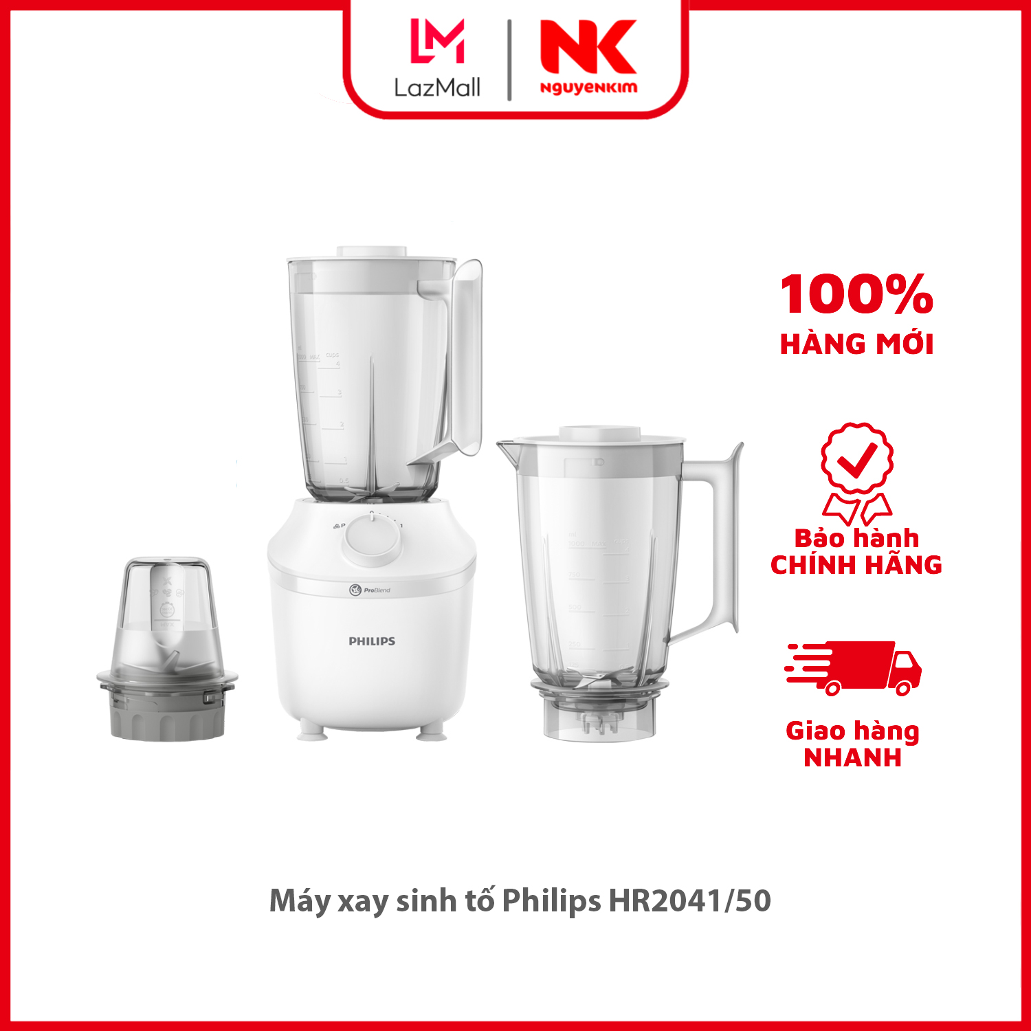 Máy xay sinh tố philips hr2041/50